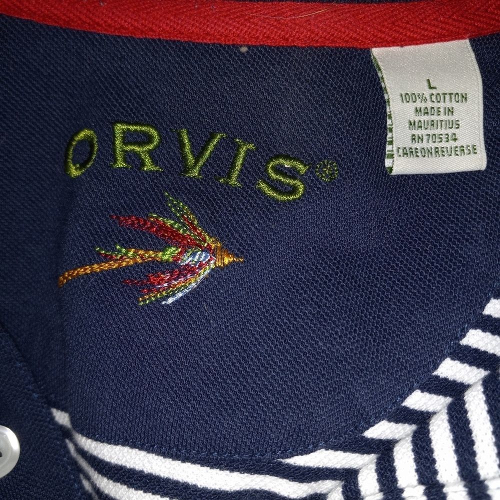 Orvis Men's Polo Short Sleeve Shirt - Picture 5 of 5